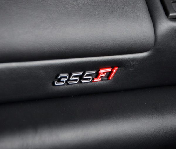 Genuine OEM 65512700 FERRARI 355 F1 DASH MOTIF LOGO DASHBOARD BADGE Emblem New