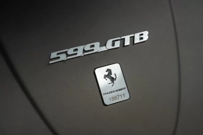 Genuine OEM 69969800 FERRARI 599 599GTB ORNAMENT BADGE Emblem 69714300 New