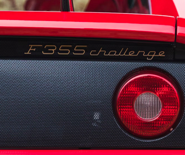 Genuine OEM 64694900 FERRARI 355 MOTIF F355 CHALLENGE BADGE Emblem New