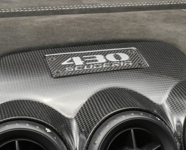GENUINE OEM 82054100 FERRARI 430 LIMITED CARBON PLATE Emblem New