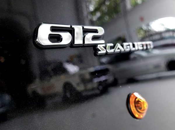 GENUINE OEM 68292800 FERRARI 612 SCAGLIETTI EXTERIOR ORNAMENT Badge Emblem New