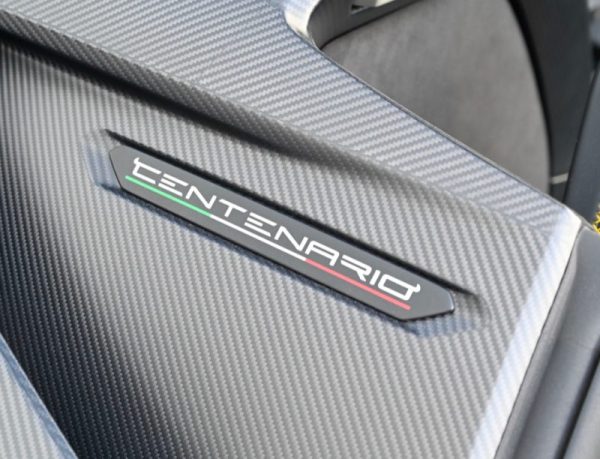 GENUINE OEM 470854499D LAMBORGHINI CENTENARIO NAMEPLATE BADGE EMBLEM NEW