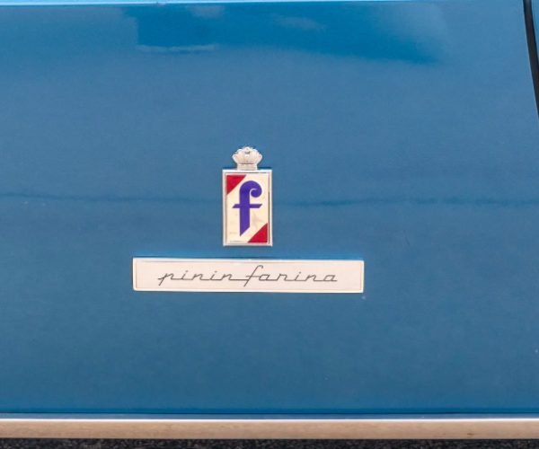 GENUINE OEM FERRARI 257-44-330-08 Motif Pininfarina Oblong BADGE EMBLEM NEW