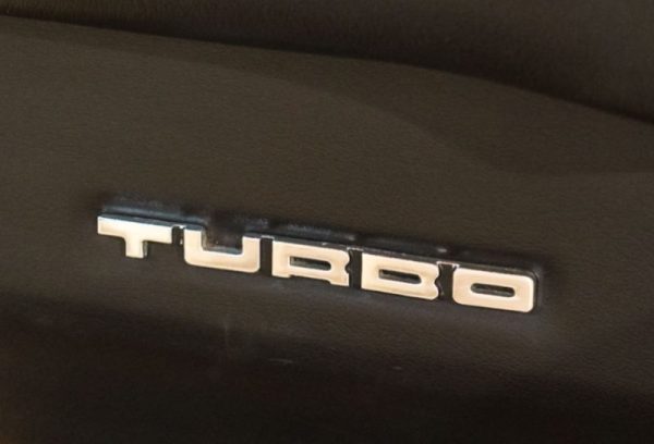 GENUINE OEM FERRARI 61008000 FERRARI 208 MOTIF TURBO BADGE EMBLEM NEW