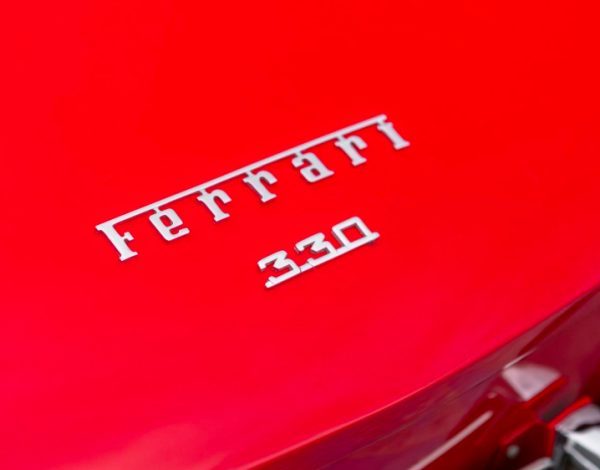 GENUINE OEM FERRARI 246-34-874-02 330 Motif BADGE EMBLEM NEW