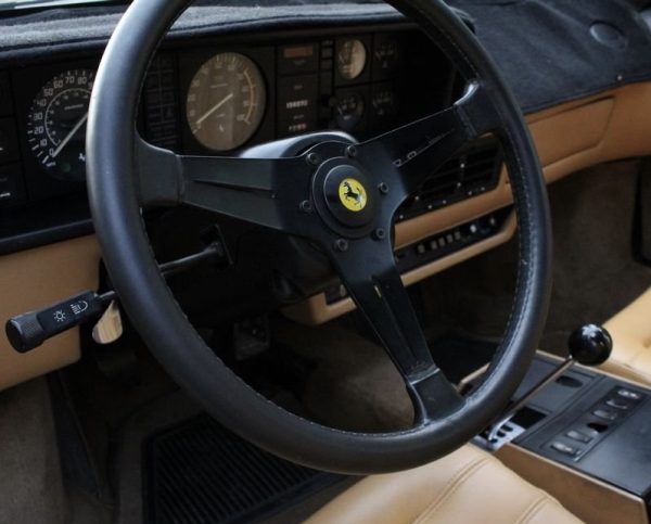 GENUINE OEM 116084 FERRARI MONDIAL BLACK NARDI STEERING WHEEL