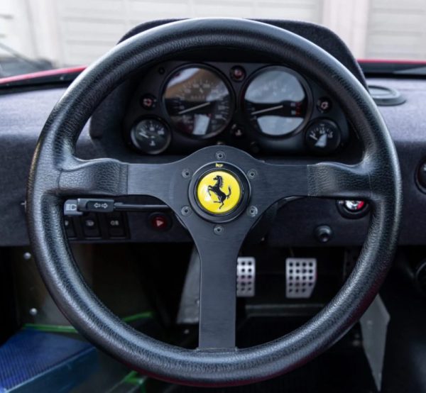 GENUINE OEM 133888/A FERRARI F40 STEERING WHEEL WITHOUT BOSS