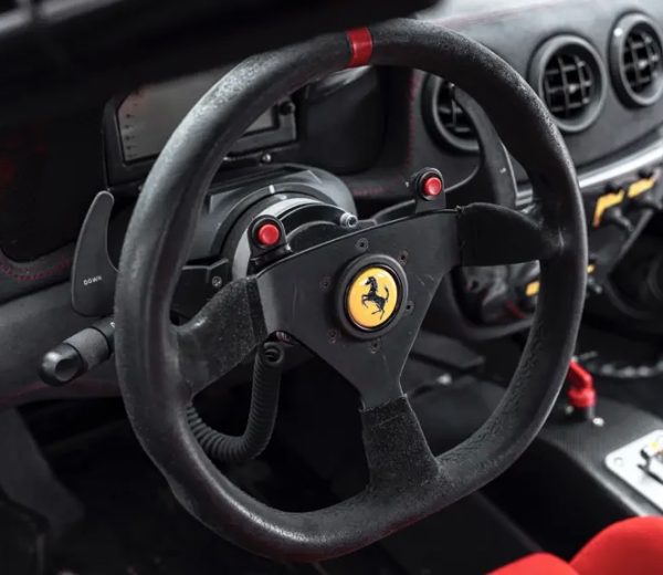 GENUINE OEM 182543 FERRARI 360 CHALLENGE 2000 STEERING WHEEL