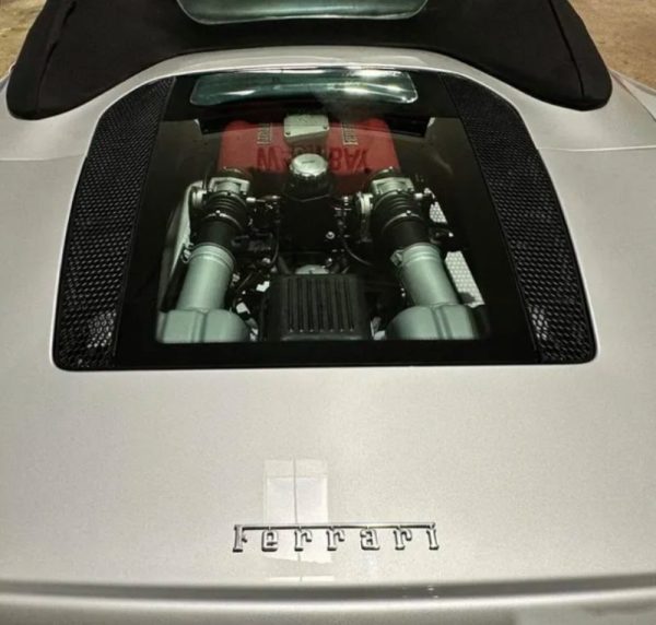 GENUINE OEM 65980200 2000 FERRARI 360 CHALLENGE PERSPEX REAR WINDOW GLASS