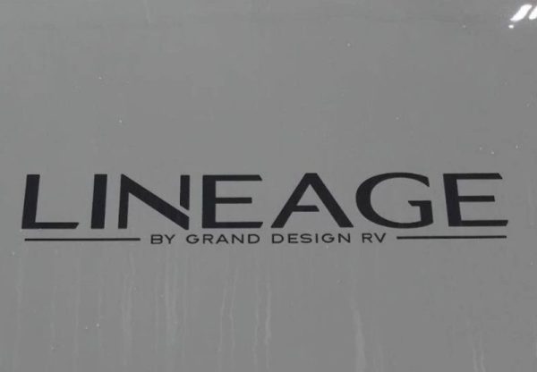 2026 Lineage Grand Design F 31ZW Camper RV Trailer Decals (Set Of 4) OEM New
