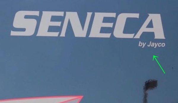 2016 Jayco Seneca 37TS Camper RV Trailer Decals (Set Of 2) OEM New Oracle 30”