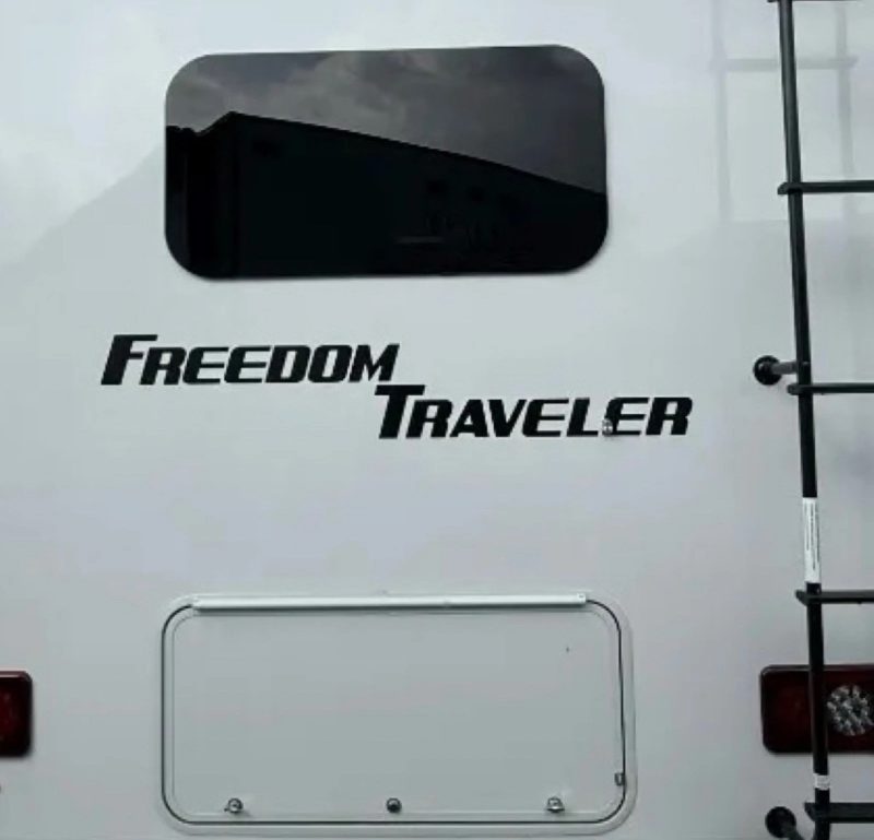 2026 Thor Freedom Traveler A24 Camper RV Trailer Decals (Set Of 2) OEM New - Image 2