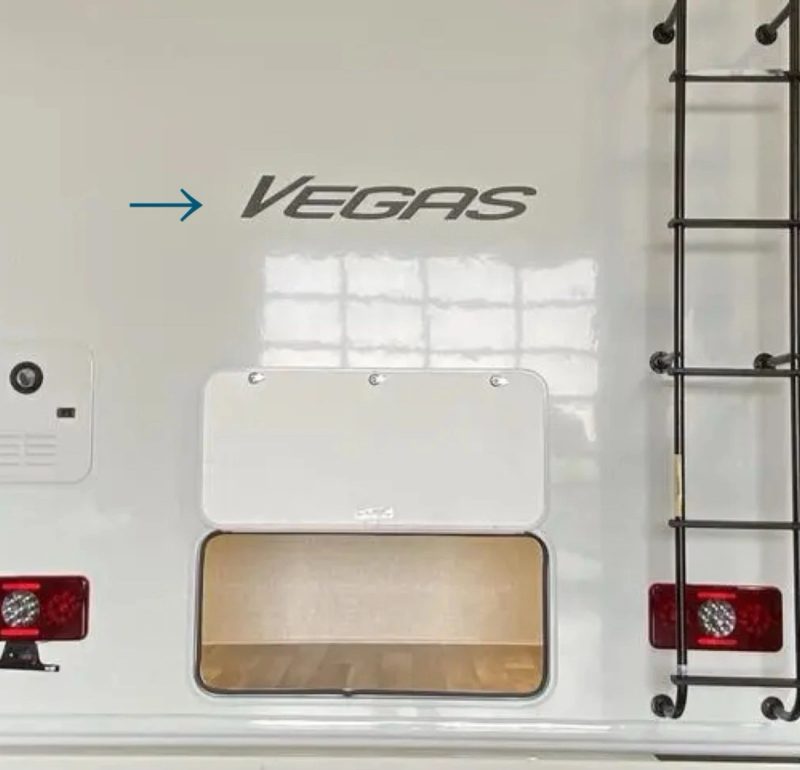 2025 Thor Vegas 26.1 Camper RV Trailer Decals (Set Of 5) OEM New Oracle - Image 2