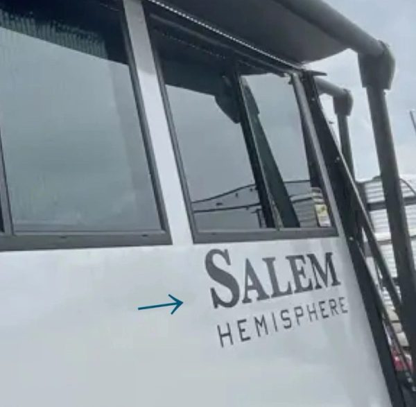 2025 Forest River Salem Hemisphere 320BHI Camper RV Decals (Set Of 2) OEM New