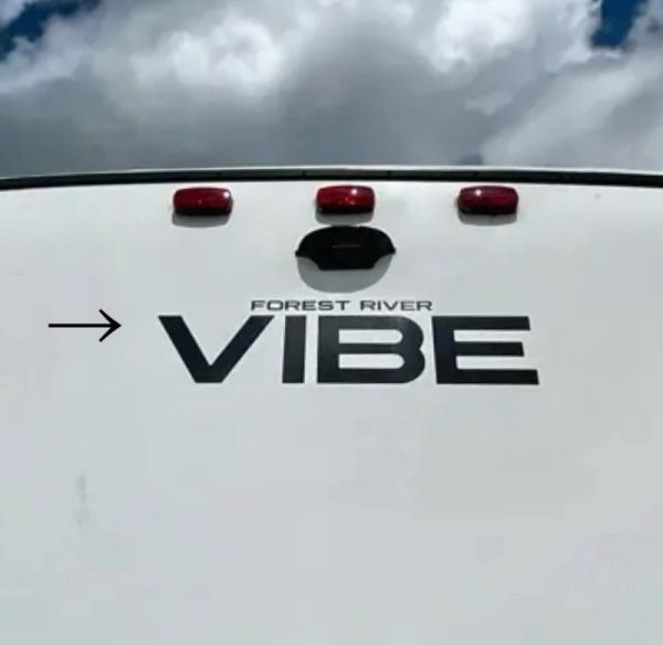 2020 Forest River VIBE 18RB Camper RV REAR Decal 1PC OEM New Oracle 30”