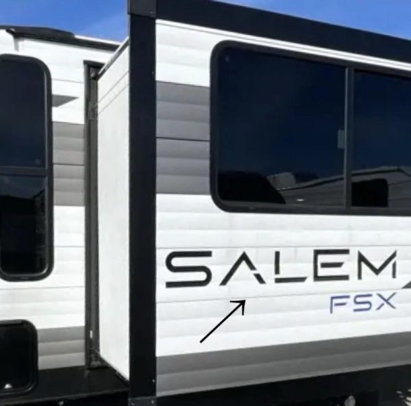 2025 Forest River Salem FSX 178BHSK Camper RV SIDE Decals (Set Of 2) OEM New