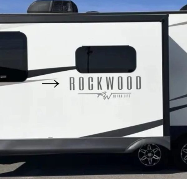 2023 Forest River Rockwood Ultra Lite 2608BS RV Side Decals (Set Of 2) OEM New