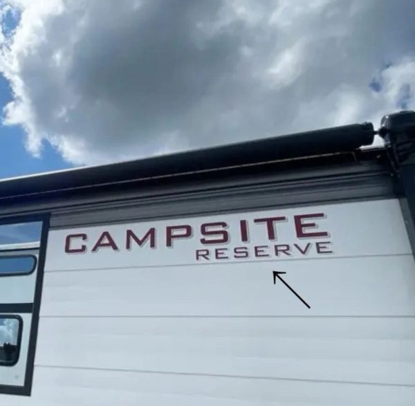 2026 Forest River Campsite Reserve 23SF Camper RV Side Decals 2PC OEM New Oracle