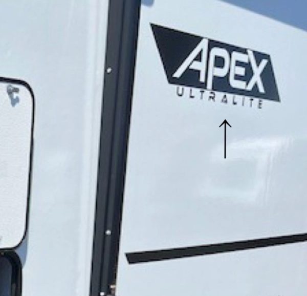 2022-25 COACHMEN APEX Ultra Lite Camper RV Side Decals 2PC OEM New Oracle 36”