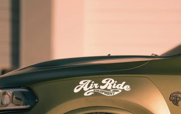 OEM Air Ride Equipment Custom Decals New 2PC Set Universal Fits Dodge Mopar Chevrolet Ford Hyundai Honda Airlift Oracle