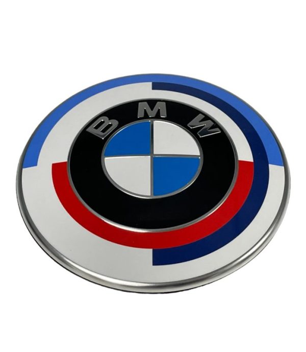 OEM 50 Years M Heritage Badge (82mm) - BMW (51-14-8-087-191) New (1PC) Genuine