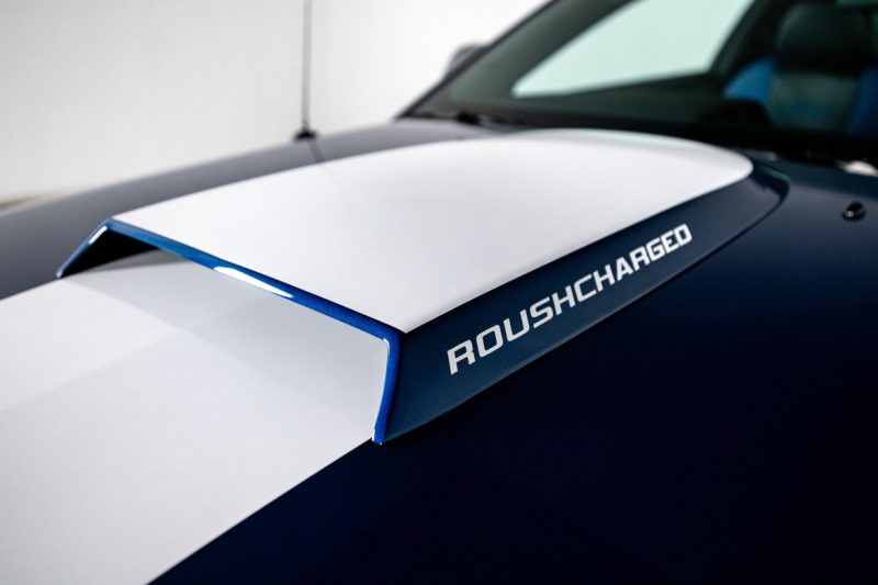 OEM Ford Performance Roush Outline Windshield Decal & Roushcharged Hood Decals 3PC Fits Mustang - Image 2