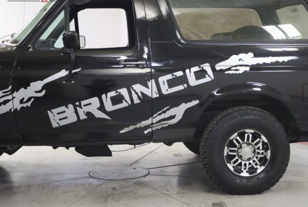 OEM 1989 Ford Bronco Full Body Decal Kit Fits Left Right & Rear Tailgate New Oracle Vinyl Set Fits Vintage Bronco