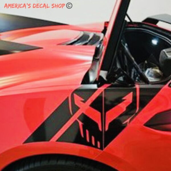 OEM Chevrolet C8 Corvette Jake Rear Fender Decal 2020-2026 New 2PC Set Oracle