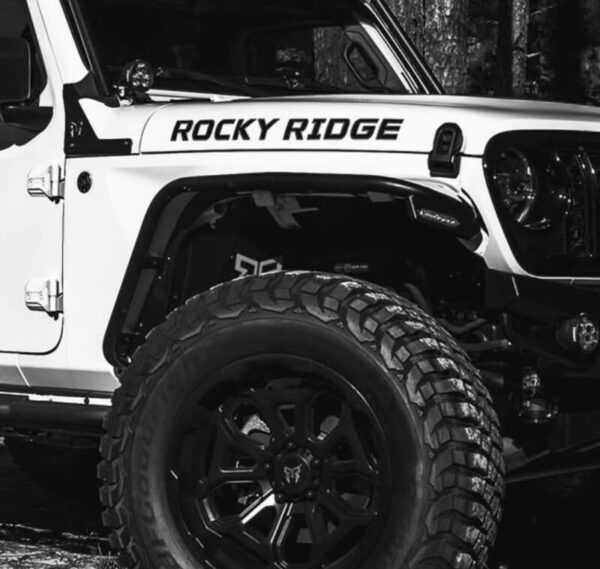 2019-2026 OEM Rocky Ridge Fender Decal Fits Trucks 2PC Set NEW Limited Stock!