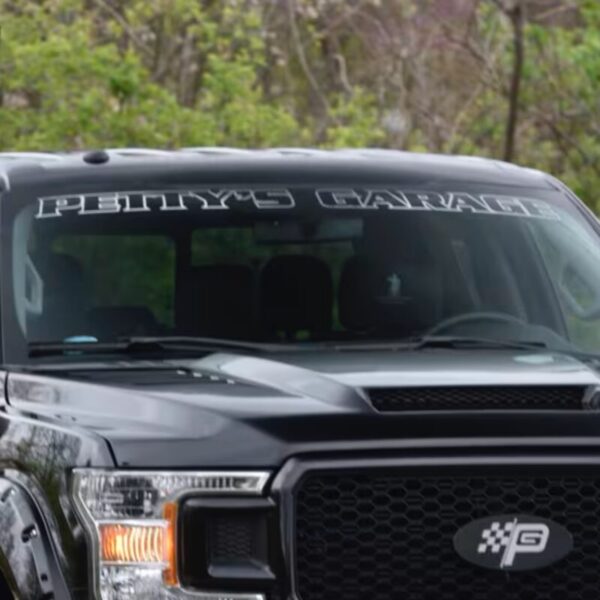 OEM Ford F-150 Petty’s Garage Vinyl Windshield Banner New 1PC Fits Pickup Trucks Universal Oracle 52”