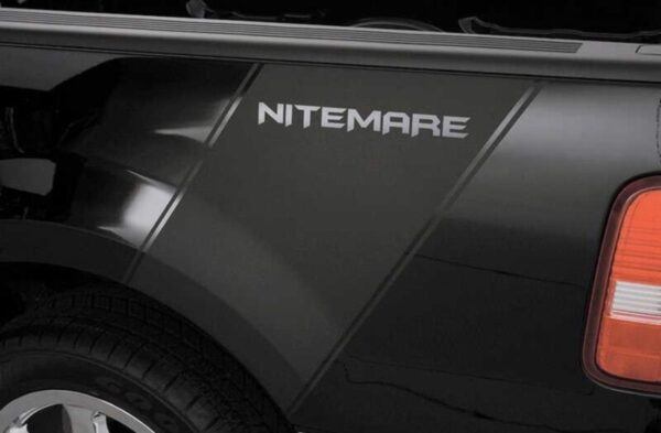 OEM Replacement Ford 2026 Roush Nitemare Bedside Stripe Logo Decals OEM 2PC Set New Pickup Trucks