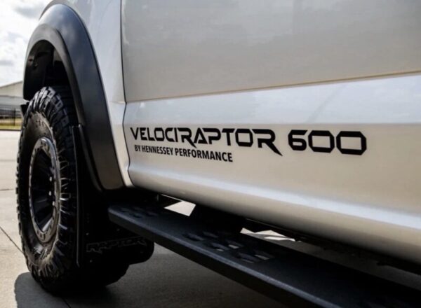2017-2026 Ford Raptor Hennessey VelociRaptor 600 Tailgate Door Decals OEM 3PC Set