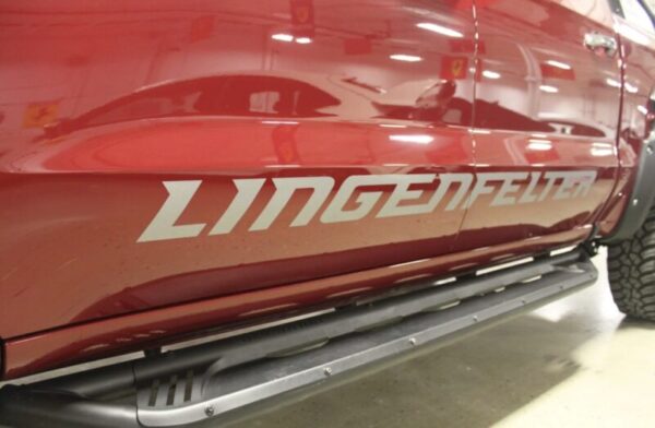 OEM Lingenfelter Vinyl Door Decals New 2PC Set Fit Chevrolet Silverado Pickup Truck Oracle