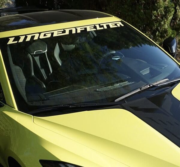 OEM Lingenfelter Vinyl Windshield Banner Decal New Fits Chevrolet Corvette Camaro Oracle