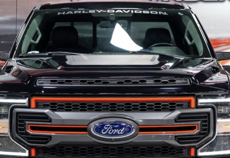 2016-2027 OEM Ford F150 Harley Davidson Truck Center Windshield Decal Banner New Universal (1) Vinyl Sticker