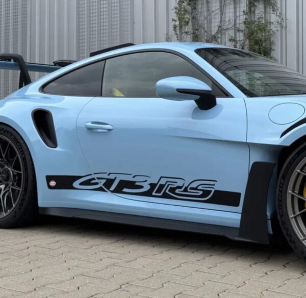 OEM Porsche 992 GT3 RS Lower Door Trim Vinyl Decals New 2PC Set Driver & Passenger Sides Oracle