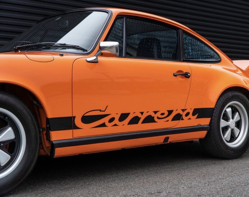 OEM 1974 Porsche 911 Carrera Coupe Lower Door Trim Vinyl Decals New 2PC Set Driver & Passenger Sides Oracle