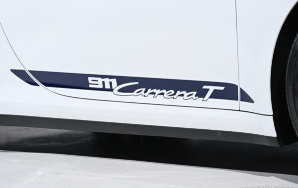 OEM 2026 PORSCHE 911 CARRERA T Lower Door Trim Vinyl Decals New 2PC Set Driver & Passenger Sides Oracle