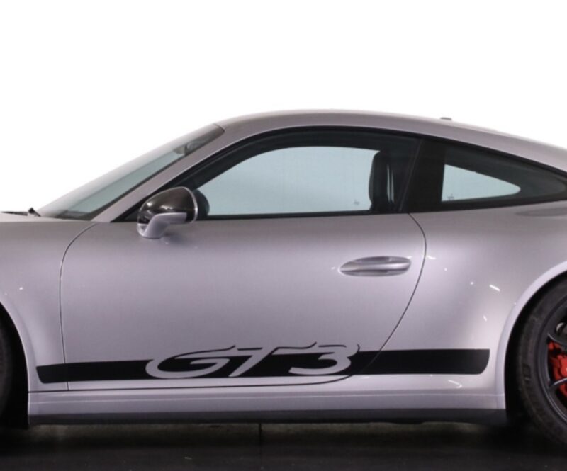 OEM 2018 PORSCHE 911 GT3 Lower Door Trim Vinyl Decals New 2PC Set Driver & Passenger Sides Oracle
