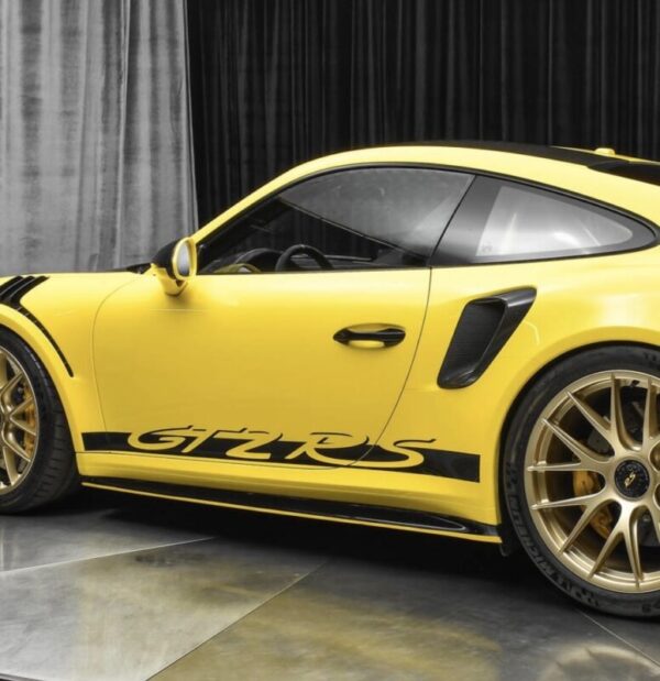 OEM 2018 PORSCHE 911 GT2 RS Weissach Coupe Lower Door Trim Vinyl Decals New 2PC Set Driver & Passenger Sides Oracle