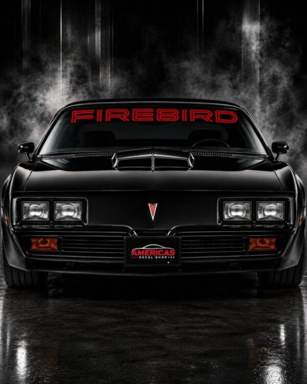 OEM Pontiac Firebird Vintage Windshield Banner Decal New 1PC Fits Most models