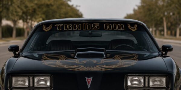 OEM Pontiac Trans Am Outlined Windshield Banner Decal New 1PC Fits All models