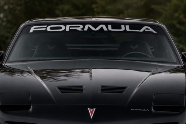 OEM Pontiac Formula Vintage Windshield Banner Decal New 1PC Fits Most models (Lettering Only)