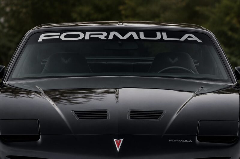 OEM Pontiac Formula Vintage Windshield Banner Decal New 1PC Fits Most models (Lettering Only)