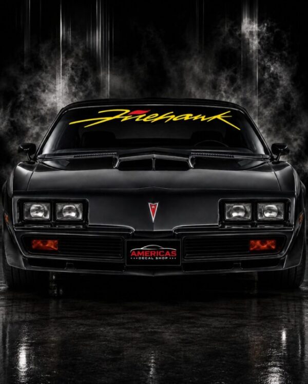 OEM Pontiac Fire hawk Firebird Windshield Banner Decal New 1PC Fits All Model