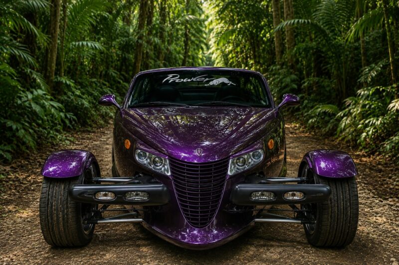 OEM Plymouth Prowler Center Windshield Decal New 1PC Universal (No Background) Oracle - Image 2